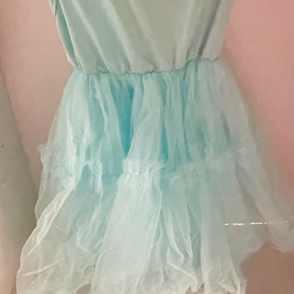 3 for $10 Bundle - Light Blue Girls Ruffle Dress - Size 6 months - Picture 4 of 4